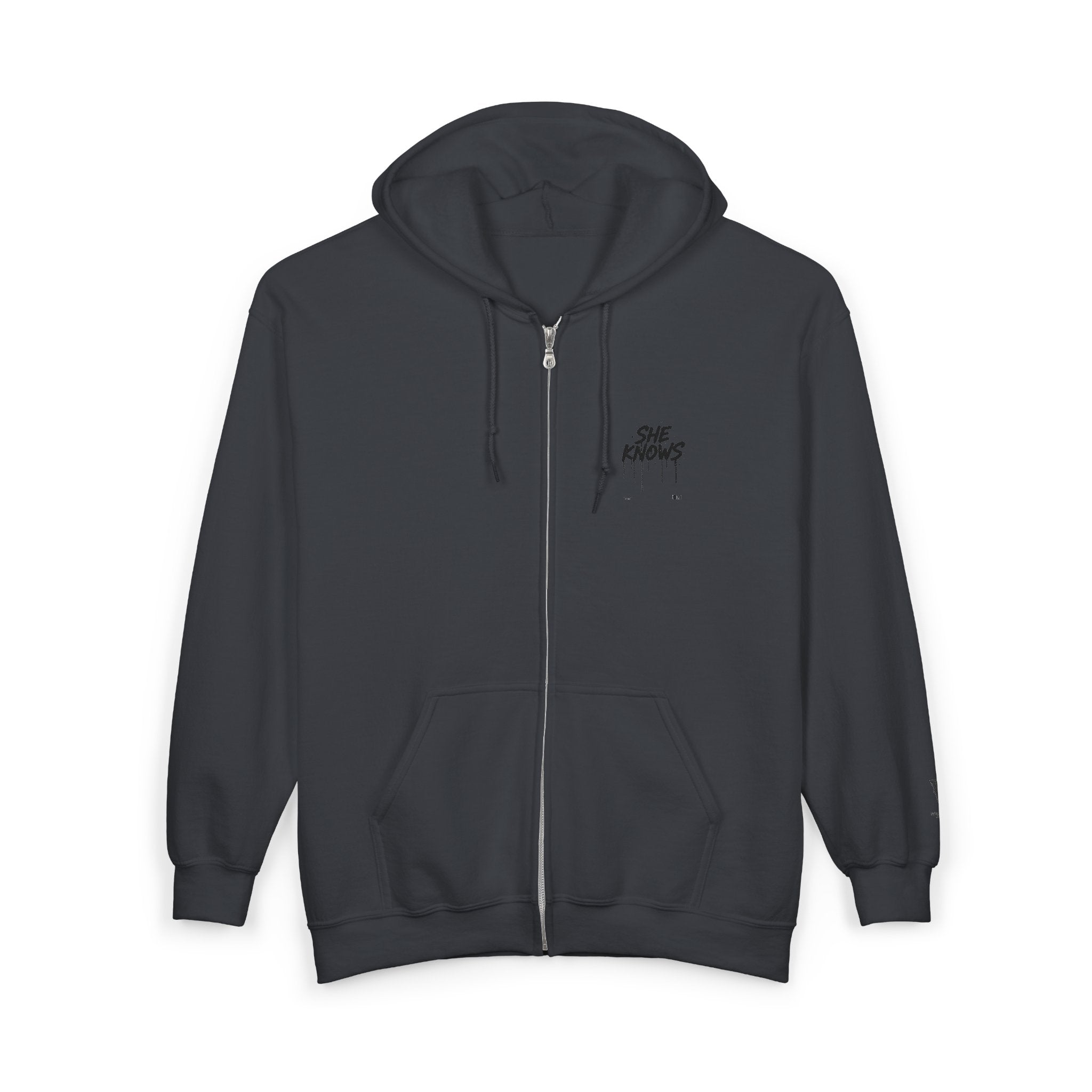 She Knows Full Zip Hoodie
